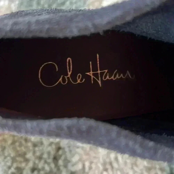 BLUE SUEDE SHOES 🎶🎶🎶 Never been worn! Cole Haan suede boots! - Picture 5 of 6